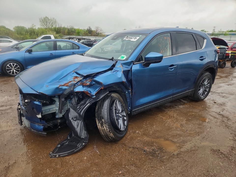 2021 Mazda Cx-5 VIN JM3KFBCM1M0471007 COPART salvage auction — FRONT END, Oh - Cert Of Title-Salvage, sold $2,750 on 2026-07-09 (photo 1)