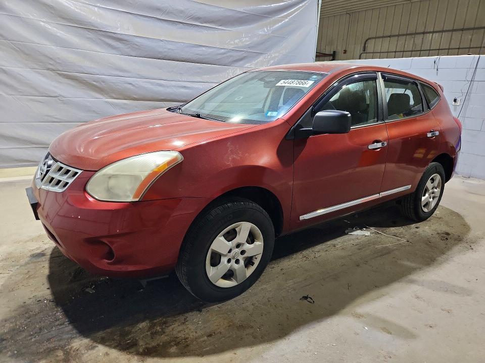 2013 Nissan Rogue VIN JN8AS5MVXDW626650 COPART salvage auction — REAR END, NH - CERT OF TITLE-SALVAGE, sold $350 on 2026-07-02 (photo 1)