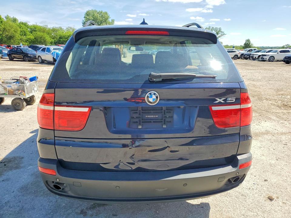 2008 BMW X5 VIN 5UXFE43508L027993 COPART salvage auction — FRONT END, Ia - Cert Of Title-Salvage Title, sold $600 on 2026-07-24 (photo 6)