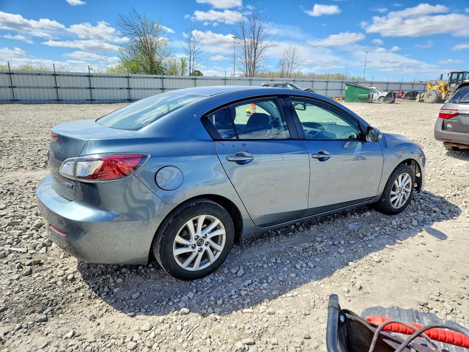 2013 Mazda 3 VIN JM1BL1V73D1778322 COPART salvage auction — FRONT END, Wi - Junked Vehicle Bill Of Sale, sold $425 on 2026-07-13 (photo 3)