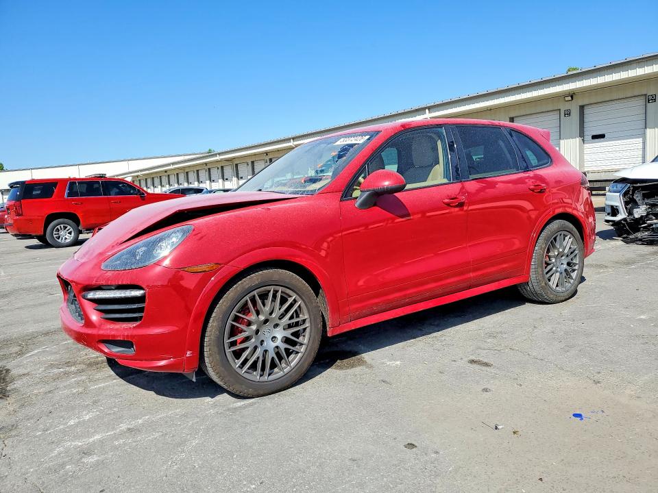 2013 Porsche Cayenne VIN WP1AD2A22DLA78545 COPART salvage auction — FRONT END, Ky - Cert Of Title-Salvage, sold $6,700 on 2026-07-13 (photo 1)