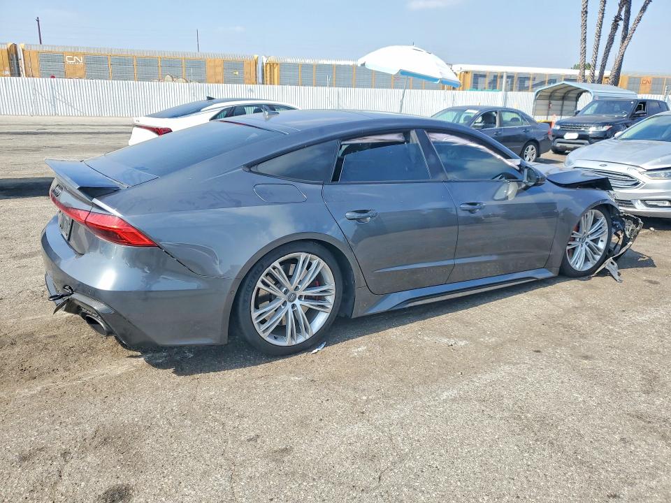 2021 Audi S7 VIN WUAPCBF27MN906541 COPART salvage auction — FRONT END, Ca - Salvage Certificate, sold $25,750 on 2026-07-31 (photo 3)