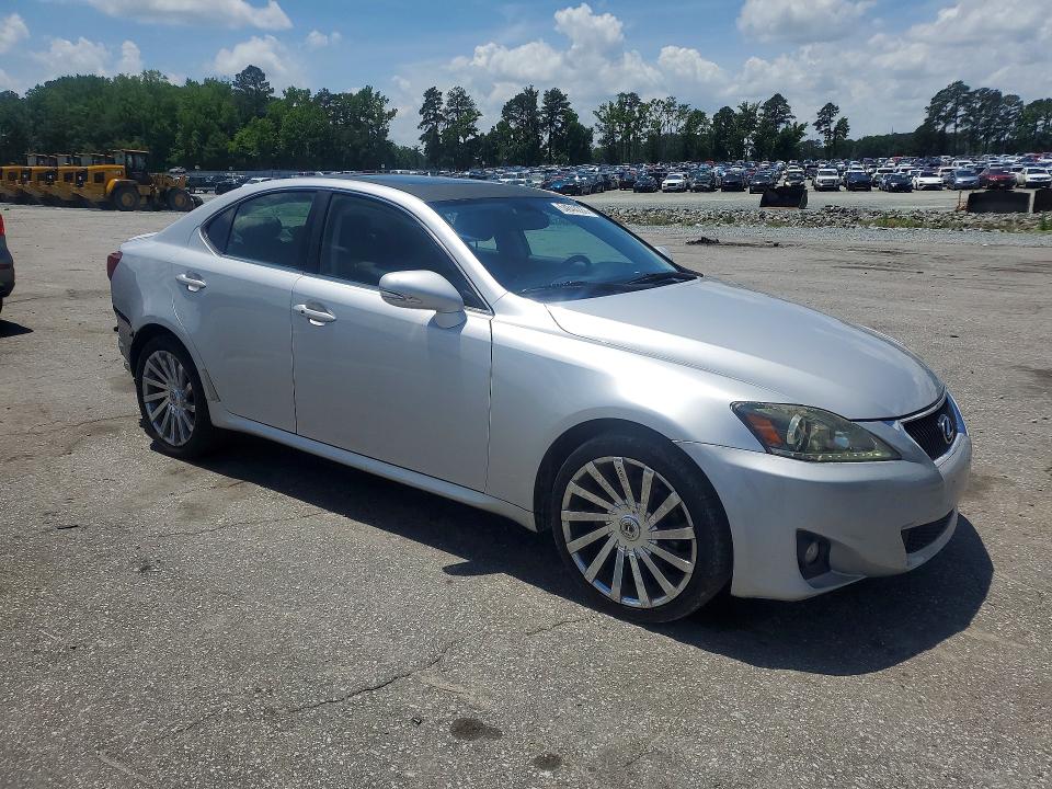 2012 Lexus Is VIN JTHCF5C25C5057189 COPART salvage auction — REAR END, Nc - Salvage Certificate Of Title, sold $2,800 on 2026-07-02 (photo 4)