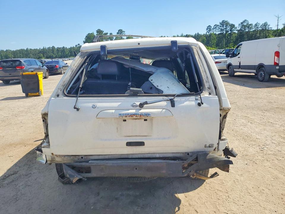 1999 Nissan Pathfinder VIN JN8AR07Y6XW353053 COPART salvage auction — FRONT END, Sc - Cert Of Title-Salvage, sold $325 on 2026-07-06 (photo 6)