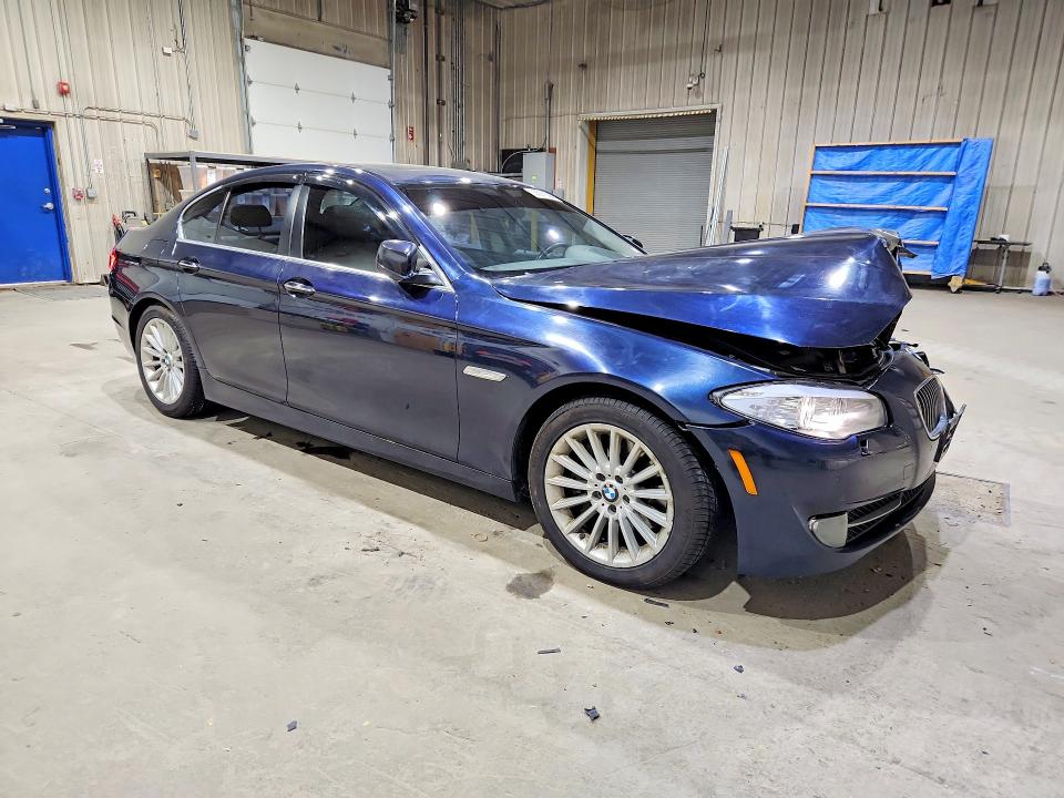 2013 BMW 5er VIN WBAFU7C59DDU73227 COPART salvage auction — FRONT END, Nh - Cert Of Title-Salvage, sold $700 on 2026-07-07 (photo 4)
