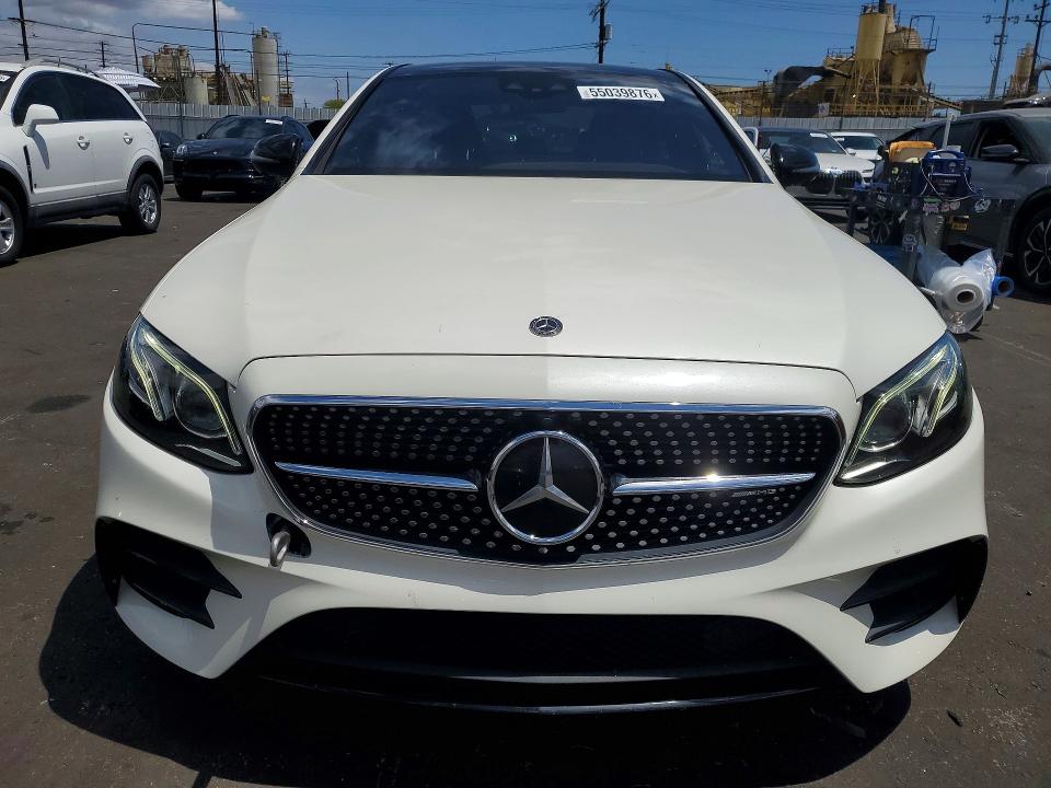 2018 Mercedes-benz E-klasse VIN WDDZF6EB4JA401233 COPART salvage auction — REAR END, Ca - Salvage Certificate, sold $13,300 on 2026-07-27 (photo 5)