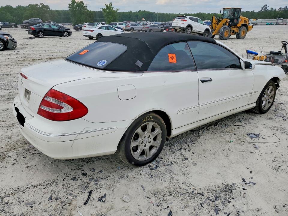 2004 Mercedes-benz Clk-klasse VIN WDBTK65G04T013964 COPART salvage auction — FRONT END, Ga - Cert Of Title-Rebuilt Salvage, sold $350 on 2026-07-20 (photo 3)