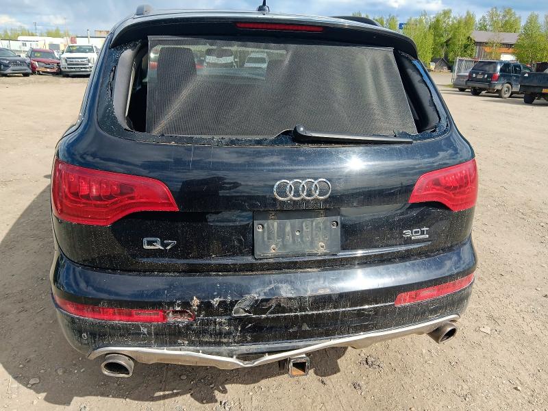 2015 Audi Q7 VIN WA1LGAFE2FD026421 COPART salvage auction — FRONT END, Ak - Bill Of Sale- Salvage, sold $25 on 2026-07-21 (photo 6)