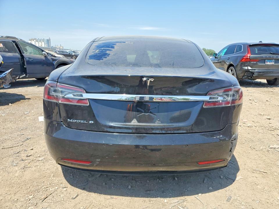 2016 Tesla Model s VIN 5YJSA1E11GF161434 COPART salvage auction — SIDE, Il - Salvage Certificate, sold $3,650 on 2026-07-10 (photo 6)