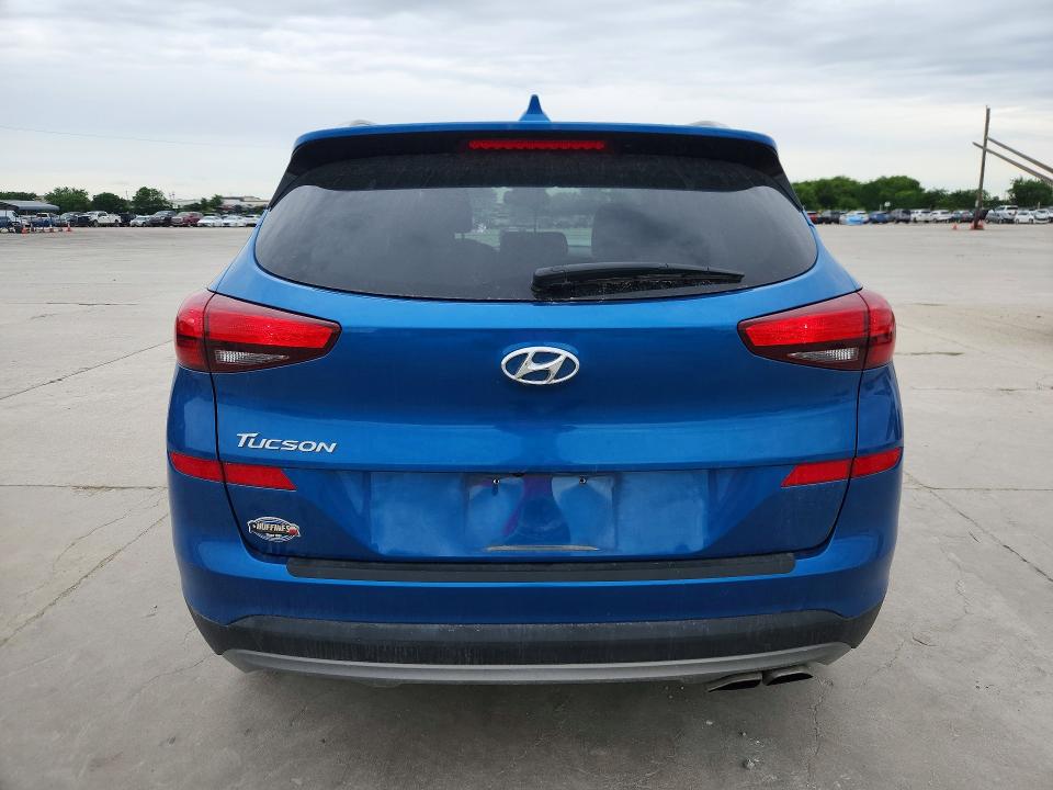 2020 Hyundai Tucson VIN KM8J33AL0LU133291 COPART salvage auction — FRONT END, Tx - Certificate Of Title, sold $4,500 on 2026-07-09 (photo 6)