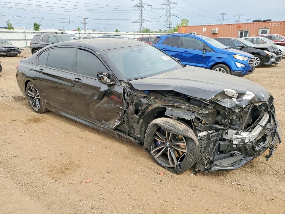 2022 BMW 7er VIN WBA7U2C03NCJ39116 COPART salvage auction — FRONT END, Il - Salvage Certificate, sold $11,300 on 2026-07-23 (photo 4)