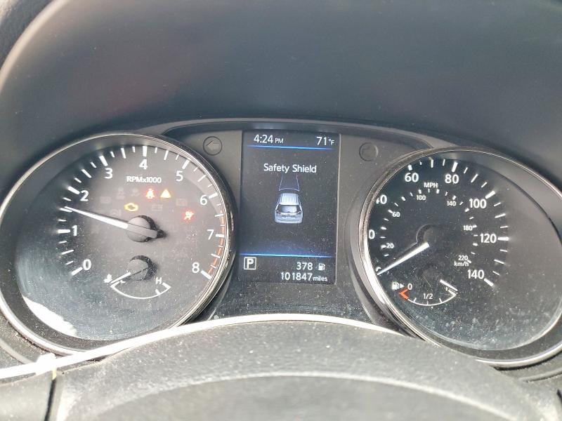 2018 Nissan Rogue VIN KNMAT2MT7JP510284 COPART salvage auction — FRONT END, Tx - Salvage Vehicle Title, sold $2,050 on 2026-07-31 (photo 9)