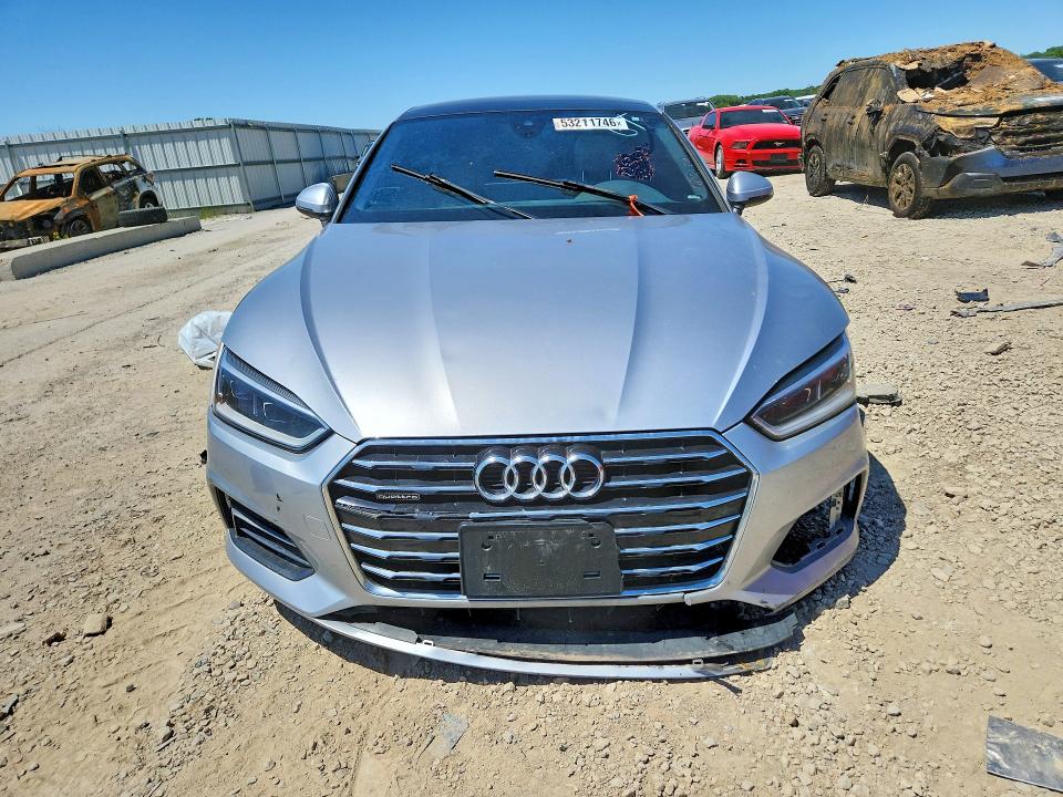 2019 Audi A5 VIN WAUANCF56KA054472 COPART salvage auction — UNDERCARRIAGE, Va - Certificate Of Title (P), sold $6,900 on 2026-07-09 (photo 5)
