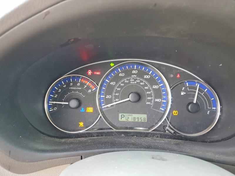2010 Subaru Forester VIN JF2SH6CC3AH802105 COPART salvage auction — FRONT END, Wa - Vehicle Cert Of Ownership-Titl, sold $350 on 2026-07-02 (photo 9)