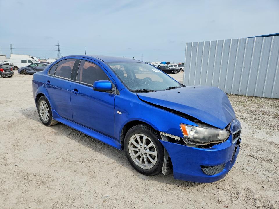 2010 Mitsubishi Lancer VIN JA32U2FU5AU013449 COPART salvage auction — FRONT END, TX - SALVAGE VEHICLE TITLE (P), sold $650 on 2026-07-31 (photo 4)