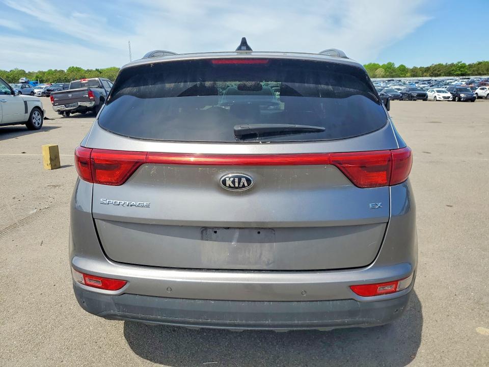 2018 Kia Sportage VIN KNDPNCAC8J7351399 COPART salvage auction — REAR END, NY - MV-907A SALVAGE CERTIFICATE, sold $4,050 on 2026-07-06 (photo 6)