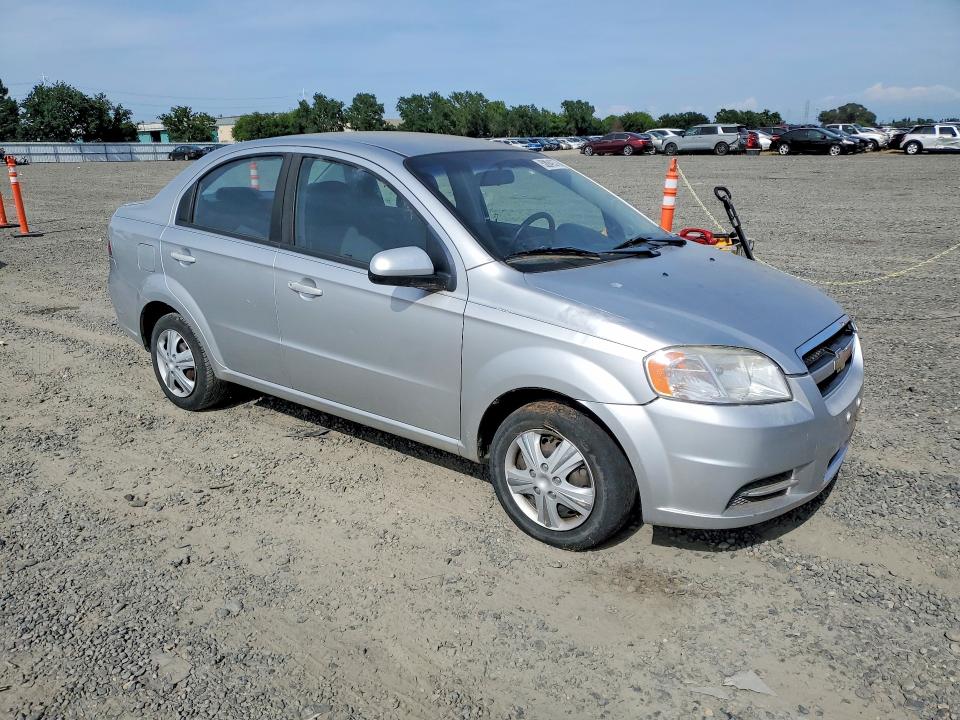 2011 Chevrolet Aveo VIN KL1TD5DE1BB152663 COPART salvage auction — FRONT END, Ca - Dis/Dlr/Exp App For Dup Clean, sold $125 on 2026-07-07 (photo 4)