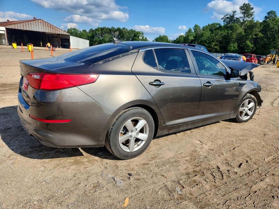 2014 Kia Optima VIN 5XXGM4A74EG307652 COPART salvage auction — FRONT END, La - Cert Of Title-Salvage, sold $125 on 2026-07-24 (photo 3)