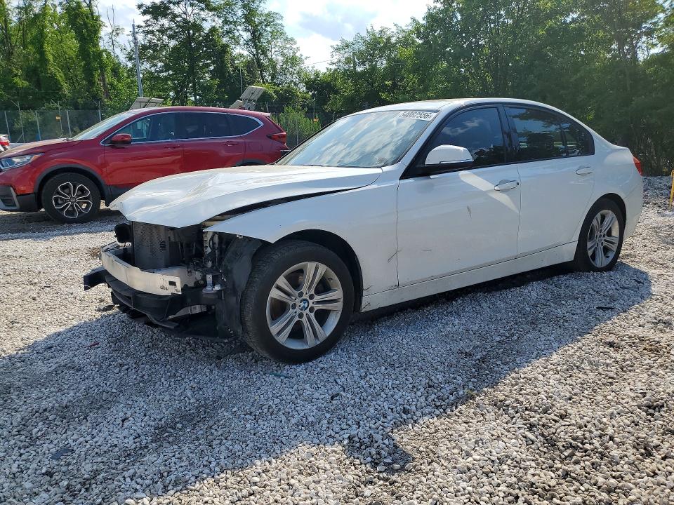 2016 BMW 3er VIN WBA8E9G50GNT46053 COPART salvage auction — FRONT END, Md - Cert Of Salvage < 75% Damage, sold $3,100 on 2026-08-18 (photo 1)