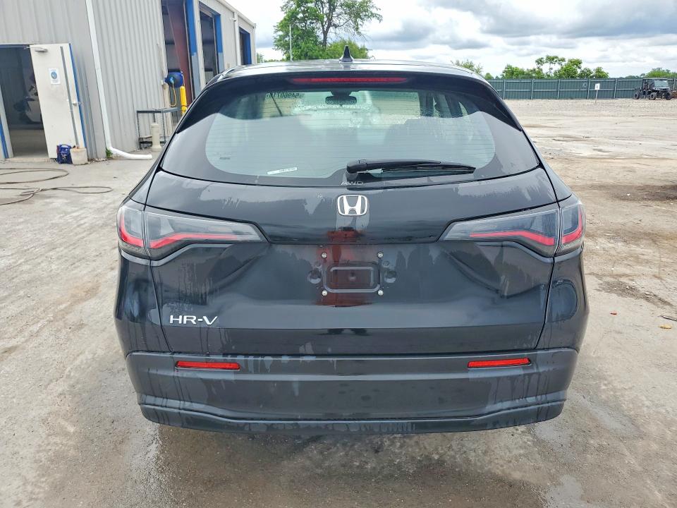 2024 Honda Hr-v VIN 3CZRZ2H37RM707690 COPART salvage auction — FRONT END, Mo - Salvage Certificate Of Title, sold $7,500 on 2026-07-27 (photo 6)