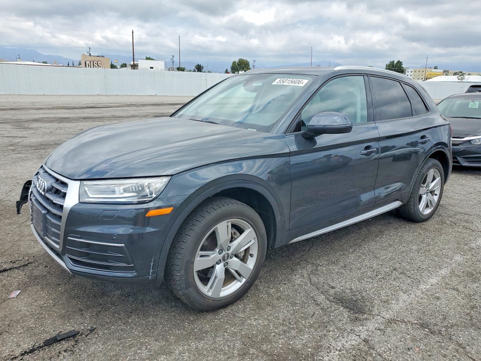 2018 Audi Q5 VIN WA1ANAFY1J2010903 COPART salvage auction — FRONT END, Ca - Salvage Certificate, sold $7,000 on 2026-07-17 (photo 1)