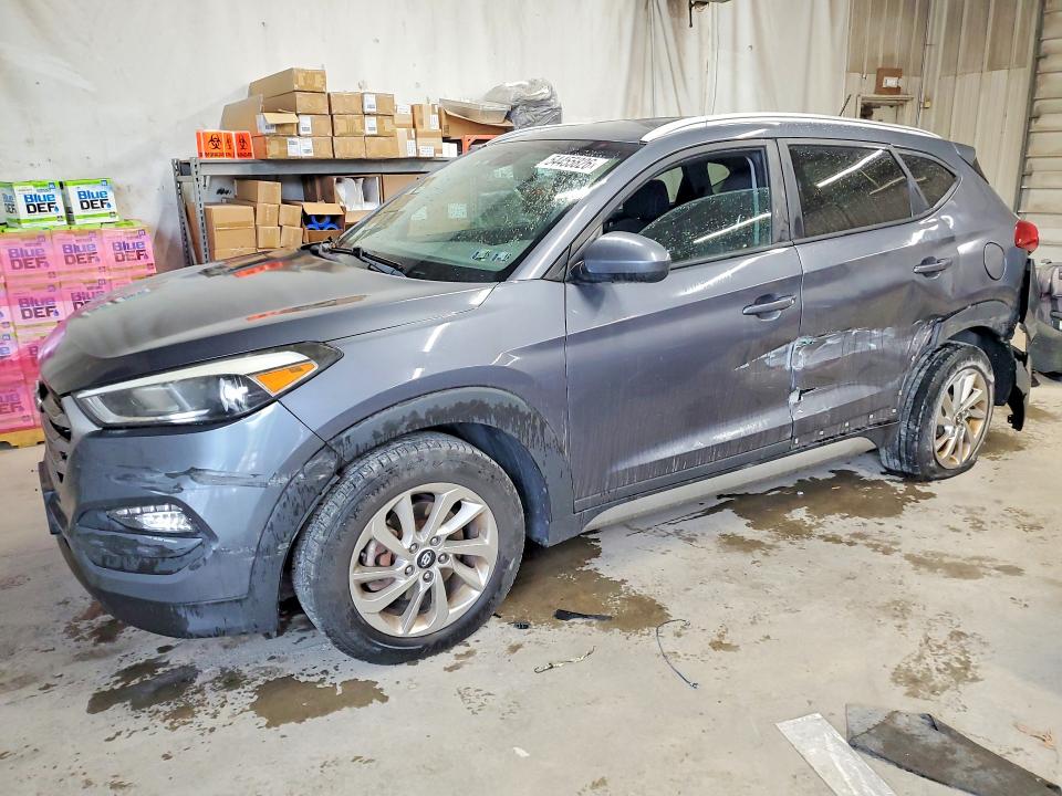 2017 Hyundai Tucson VIN KM8J33A44HU296218 COPART salvage auction — SIDE, Pa - Certificate Of Salvage, sold $2,300 on 2026-07-06 (photo 1)