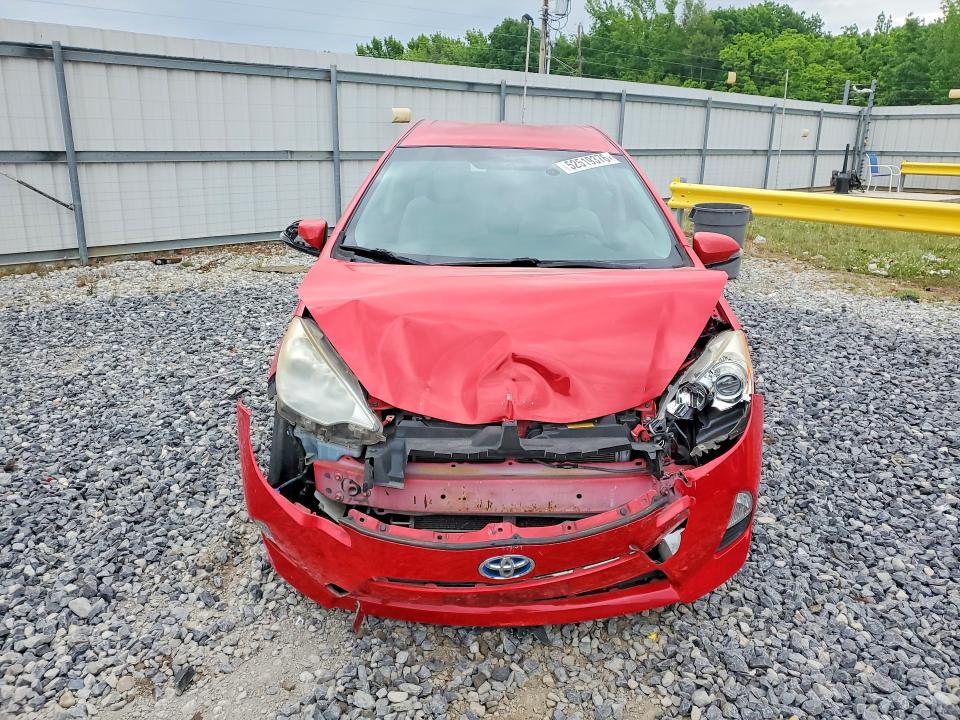 2013 Toyota Prius VIN JTDKDTB36D1551930 COPART salvage auction — FRONT END, Tn - Salvage Certificate, sold $1,000 on 2026-07-02 (photo 5)