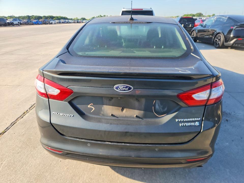 2016 Ford VIN 3FA6P0RU5GR132943 COPART salvage auction — FRONT END, Tx - Salvage Vehicle Title, sold $1,050 on 2026-07-02 (photo 6)