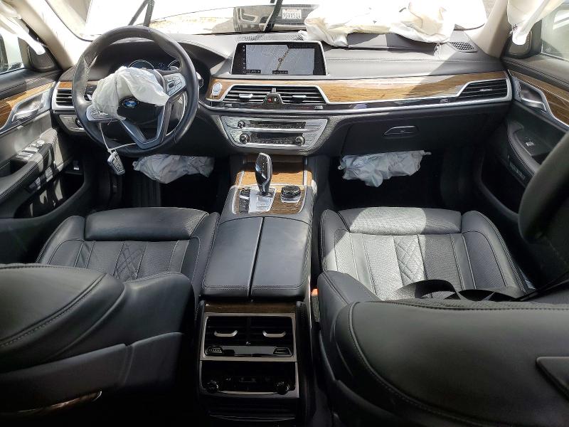 2018 BMW 7 series VIN WBA7F0C50JGM23722 COPART salvage auction — FRONT END, Ca - Acq Bos - Post Sale - Salvage, sold $2,650 on 2026-07-09 (photo 8)