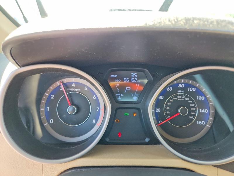 2013 Hyundai Elantra VIN KMHDH4AE8DU776673 COPART salvage auction — FRONT END, KY - CERT OF TITLE-SALVAGE, sold $600 on 2026-07-27 (photo 9)