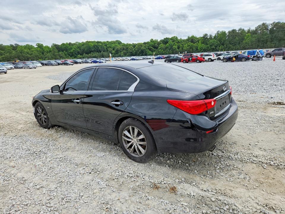 2017 Infiniti VIN JN1EV7AR8HM831699 COPART salvage auction — FRONT END, Ga - Cert Of Title-Salvage, sold $2,000 on 2026-07-28 (photo 2)