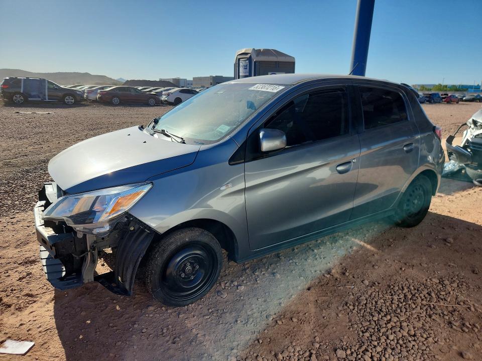 2021 Mitsubishi VIN ML32AUHJ7MH007693 COPART salvage auction — FRONT END, Az - Cert Of Title - Salvage, sold $1,900 on 2026-07-07 (photo 1)