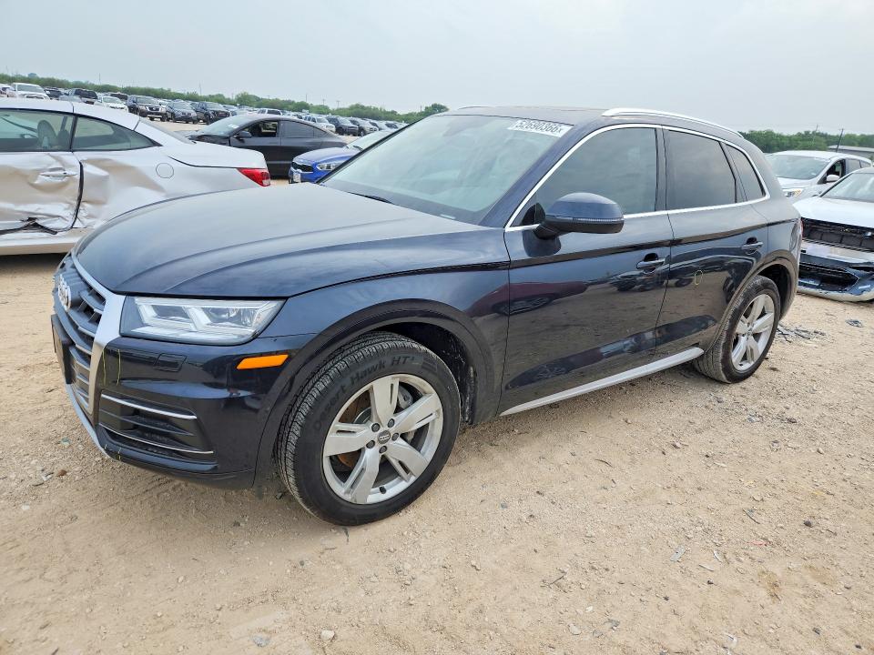 2019 Audi Q5 VIN WA1BNAFY0K2023650 COPART salvage auction — MINOR DENT/SCRATCHES, Tx - Certificate Of Title, sold $8,100 on 2026-07-23 (photo 1)