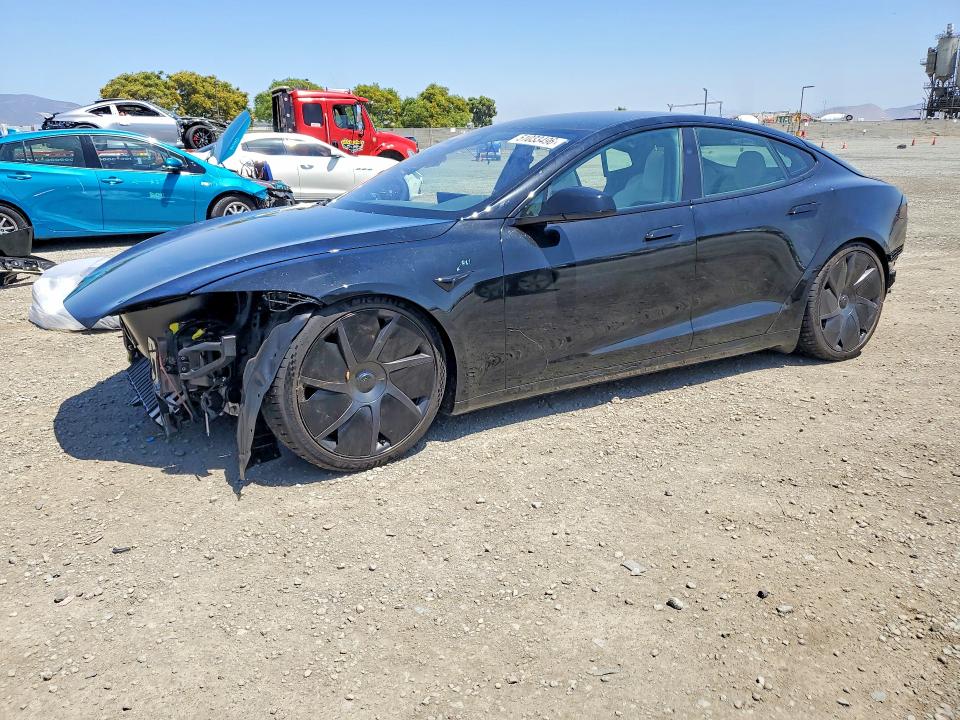 2026 Tesla Model S VIN 5YJSA1E60TF562074 COPART salvage auction — All Over, CA - SALVAGE CERTIFICATE, sold $44,000 on 2026-06-26 (photo 1)