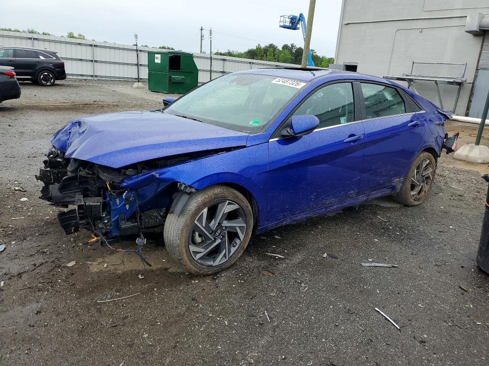 2024 Hyundai VIN KMHLS4DG8RU850756 COPART salvage auction — FRONT END, Va - Cert Of Title - Salvage, sold $1,750 on 2026-07-15 (photo 1)