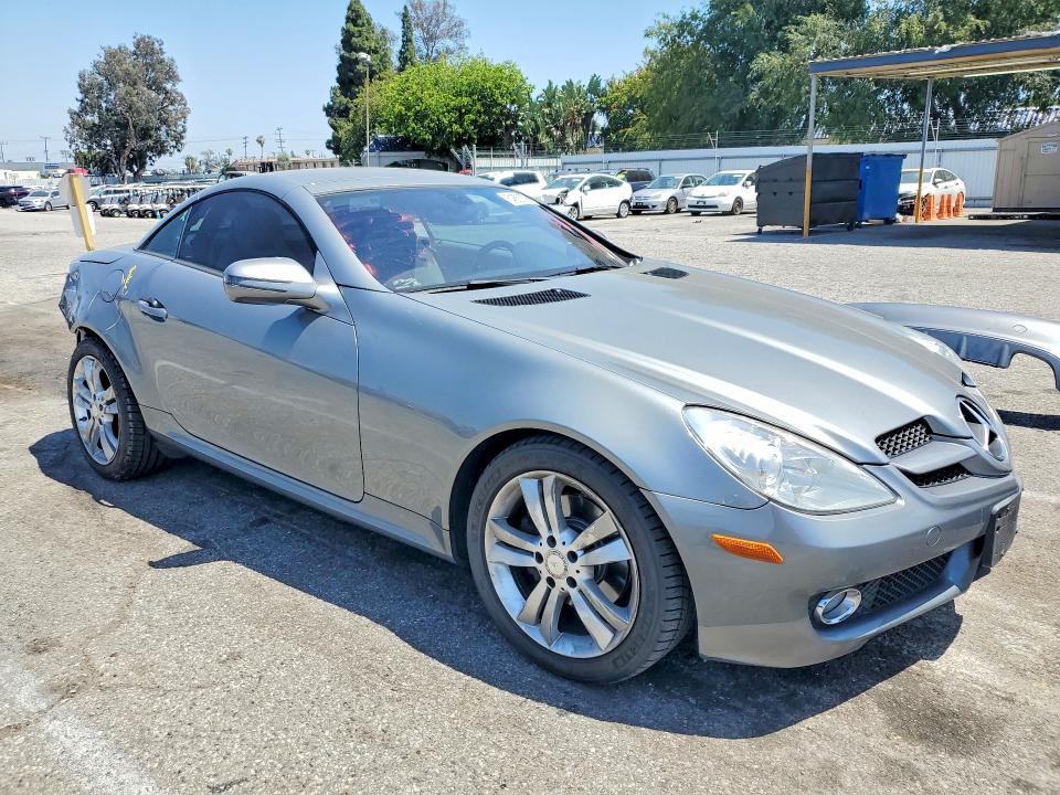 2010 Mercedes-benz Slk-klasse VIN WDBWK5EA4AF231306 COPART salvage auction — REAR END, Ca - Salvage Certificate, sold $1,000 on 2026-07-10 (photo 4)
