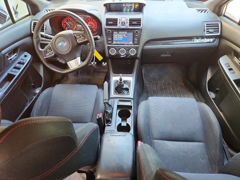 2016 Subaru Wrx VIN JF1VA1E69G9826329 COPART salvage auction — REAR END, Vt - Cert Of Title-Salvage Vehicle, sold $250 on 2026-07-13 (photo 8)