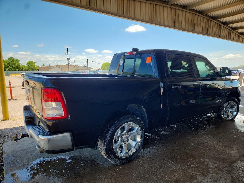 2021 Ram 1500 VIN 1C6SRFFT0MN803958 COPART salvage auction — FRONT END, Tx - Certificate Of Title, sold $6,500 on 2026-07-02 (photo 3)