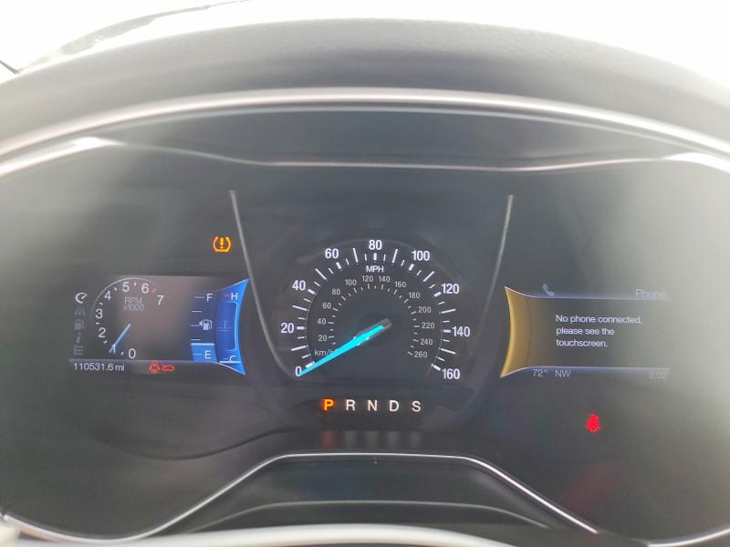 2013 Ford VIN 3FA6P0HR3DR137518 COPART salvage auction — REAR END, Tx - Salvage Vehicle Title, sold $1,550 on 2026-07-09 (photo 9)
