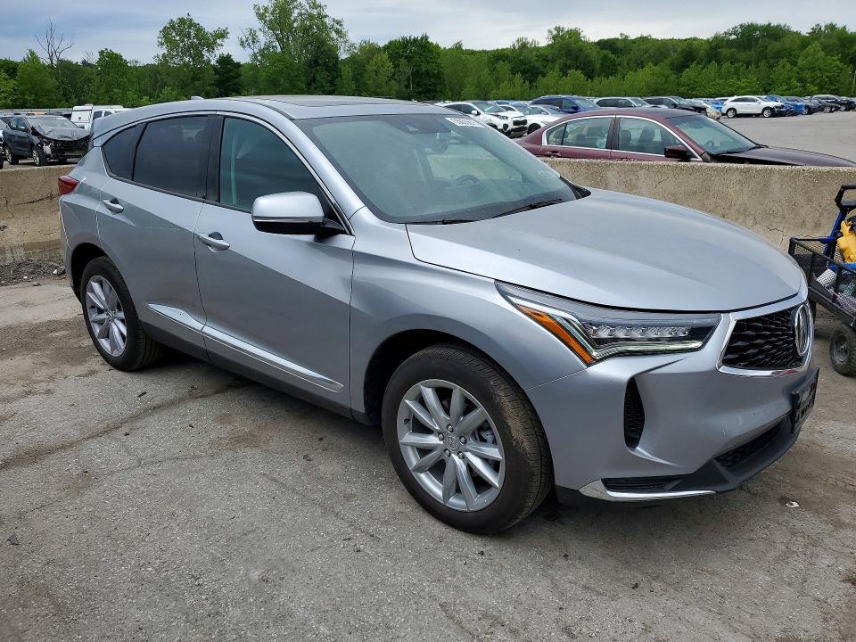 2023 Acura VIN 5J8TC2H3XPL021074 COPART salvage auction — REAR END, Ny - Mv-907A Salvage Certificate, sold $12,400 on 2026-07-09 (photo 4)