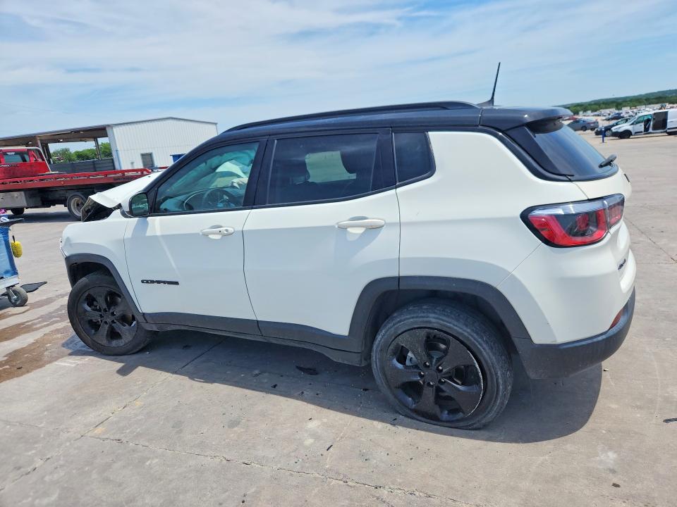 2018 Jeep Compass VIN 3C4NJDBB6JT394813 COPART salvage auction — FRONT END, Tx - Salvage Vehicle Title, sold $725 on 2026-07-02 (photo 2)