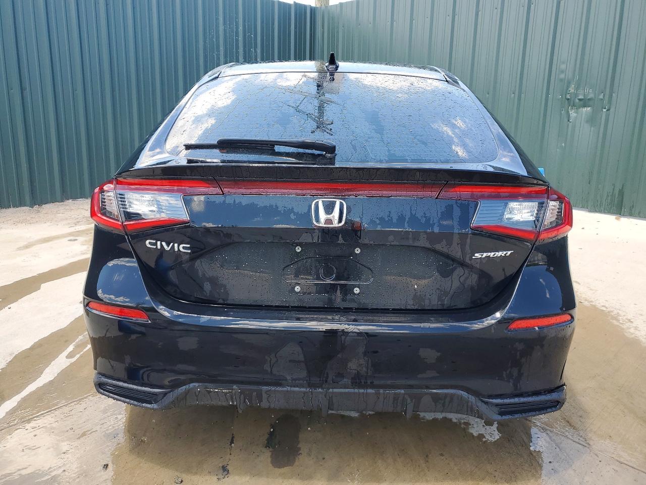 2025 Honda Civic VIN 19XFL2H89SE015033 COPART salvage auction — Mechanical, SC - CERTIFICATE OF TITLE, sold $14,600 on 2026-07-09 (photo 6)