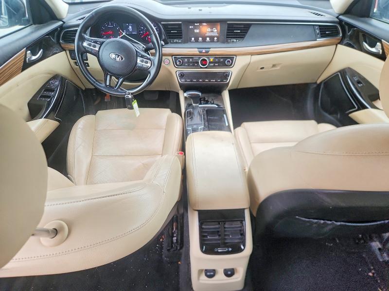 2018 Kia Cadenza VIN KNALB4J19J5120449 COPART salvage auction — HAIL, Tx - Certificate Of Title, sold $4,150 on 2026-07-30 (photo 8)