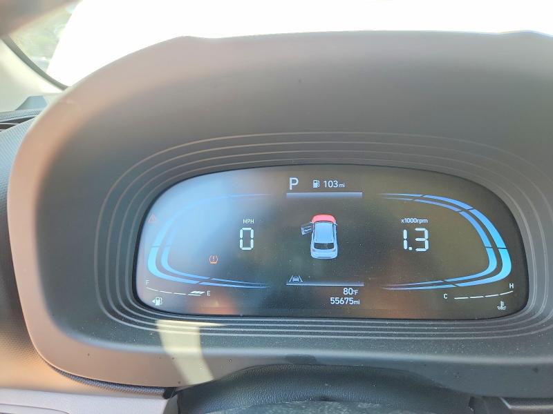 2024 Hyundai Venue VIN KMHRC8A33RU290032 COPART salvage auction — FRONT END, Al - Cert Of Title-Salvage Title, sold $4,100 on 2026-07-15 (photo 9)