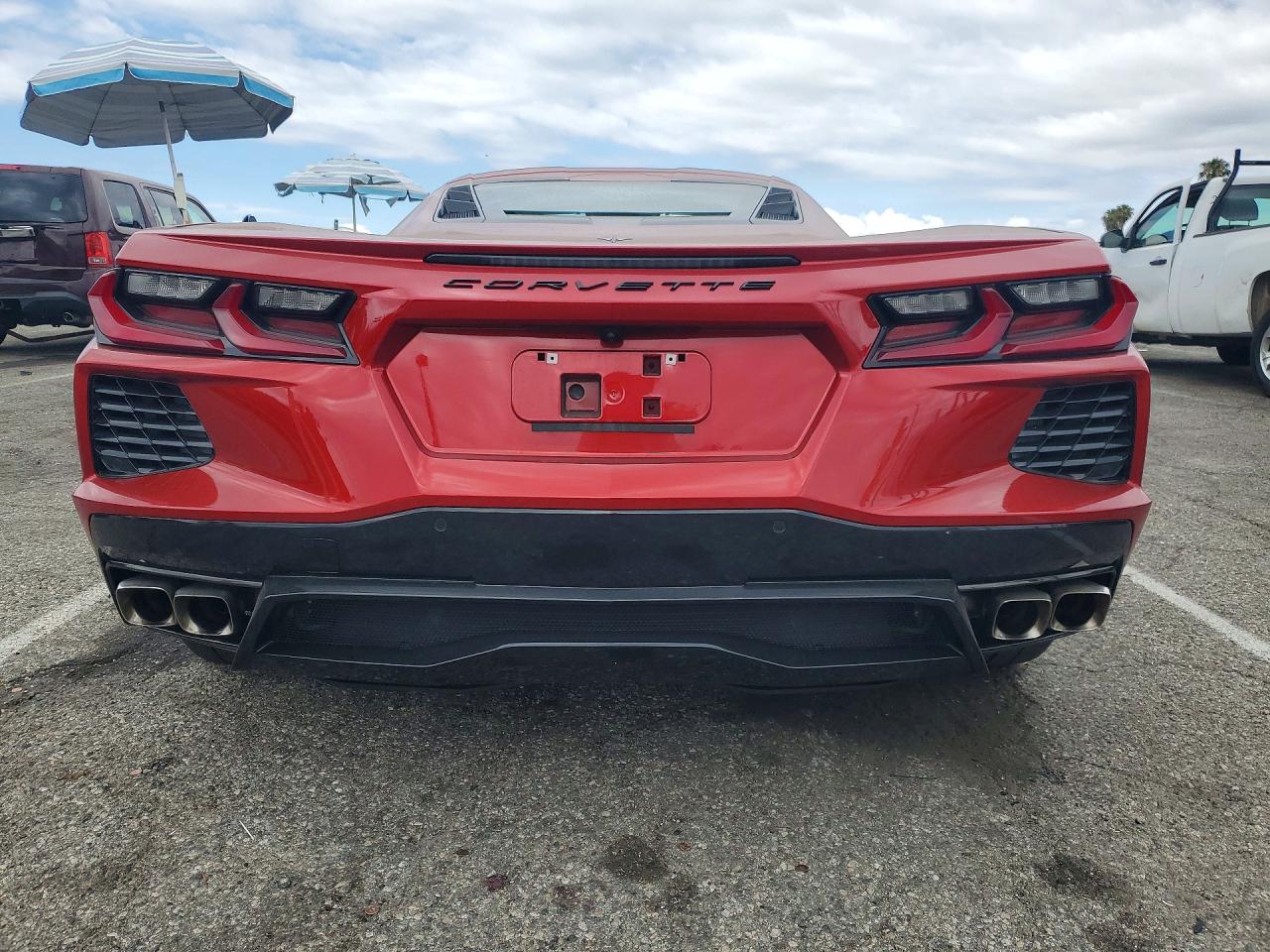 2023 Chevrolet Corvette Stingray VIN 1G1YA2D46P5119864 COPART salvage auction — Side, CA - SALVAGE CERTIFICATE, sold $38,250 on 2026-06-26 (photo 6)