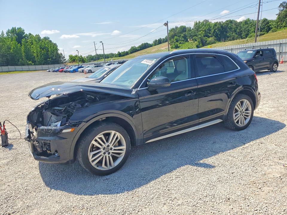 2018 Audi Q5 VIN WA1BNAFY0J2014882 COPART salvage auction — FRONT END, Ms - Cert Of Title-Salvaged, sold $2,900 on 2026-07-15 (photo 1)