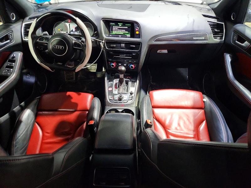 2015 Audi Sq5 VIN WA1VGAFP1FA051788 COPART salvage auction — FRONT END, Nh - Cert Of Title-Rebuilt Vehicle, sold $4,200 on 2026-07-02 (photo 8)