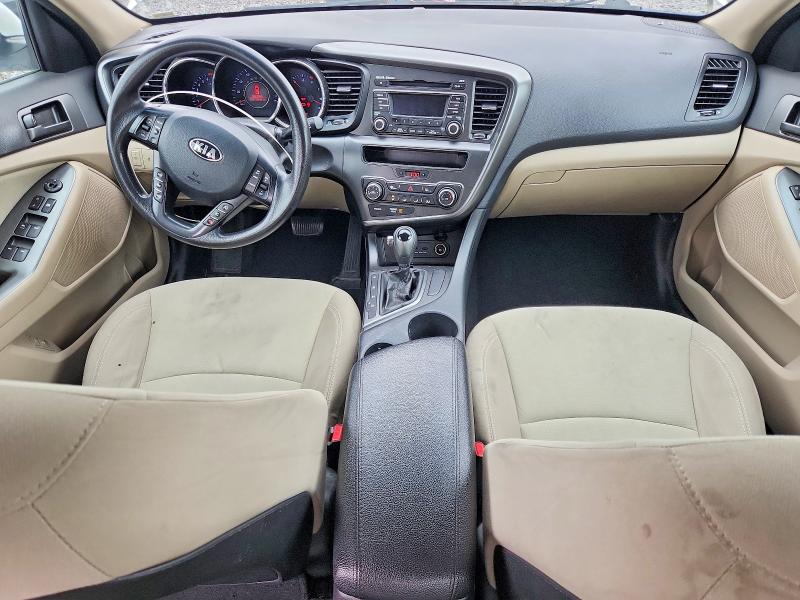 2013 Kia Optima VIN KNAGM4A79D5329520 COPART salvage auction — SIDE, Il - Cert Of Title-Rebuilt, sold $375 on 2026-07-13 (photo 8)