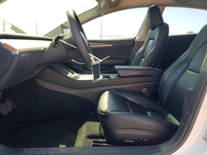 2023 Tesla Model 3 VIN 5YJ3E1EA1PF621250 COPART salvage auction — FRONT END, Ca - Salvage Certificate, sold $7,900 on 2026-07-15 (photo 7)