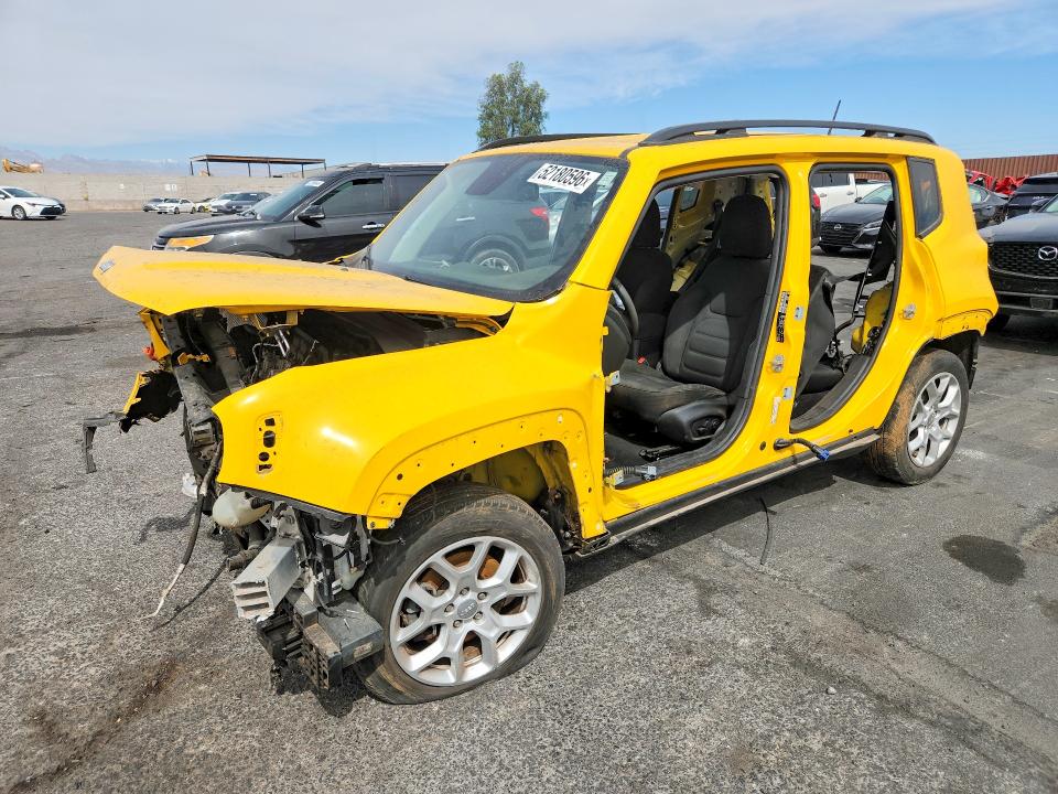 2018 Jeep Renegade VIN ZACCJABB3JPH84216 COPART salvage auction — STRIPPED, Or - Salvage Title Certificate, sold $600 on 2026-07-29 (photo 1)